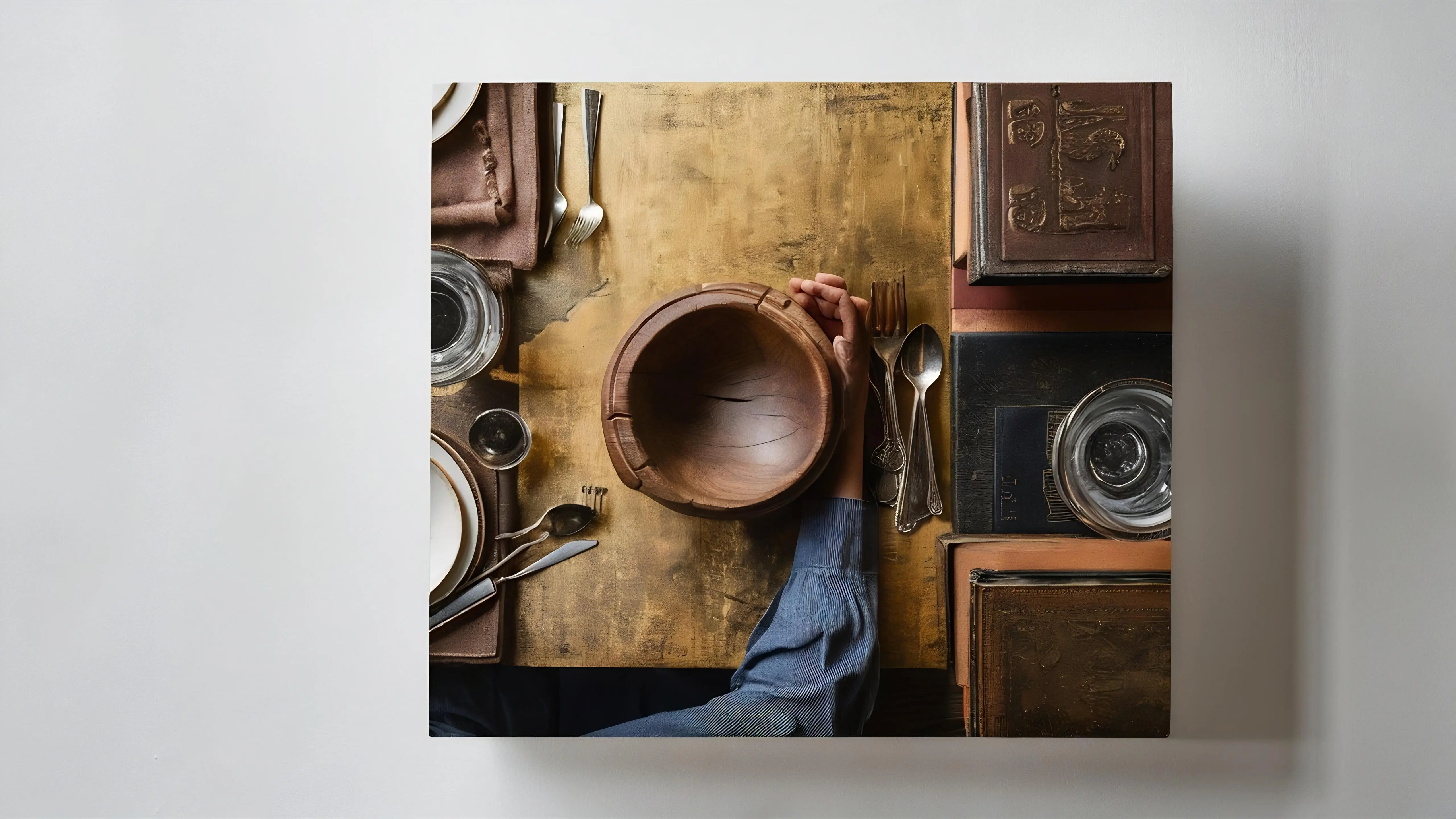 Tischplatte aus Holz oder Regalbrett, isoliert.